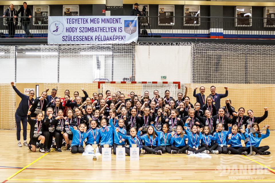 Hrom arany s egy ezstremmel zrtuk a Danube Handball Cup els szezonjt