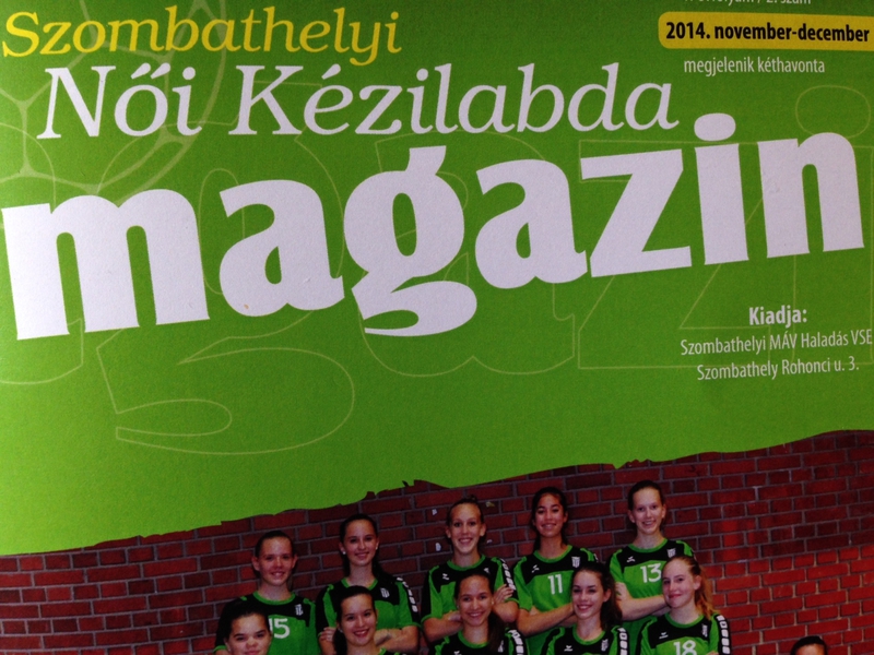 Megjelent a Szombathelyi Ni Kzilabda Magazin legjabb szma